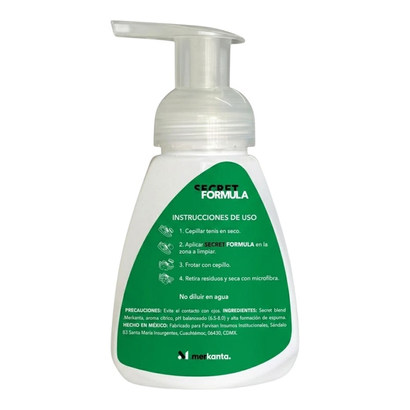Limpiador para Tenis Merkanta 250 ml Biodegradable
