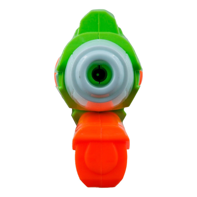 2 Pistolas De Agua A Presión Largo Alcance Grande Con Tanque Amarillo Verde