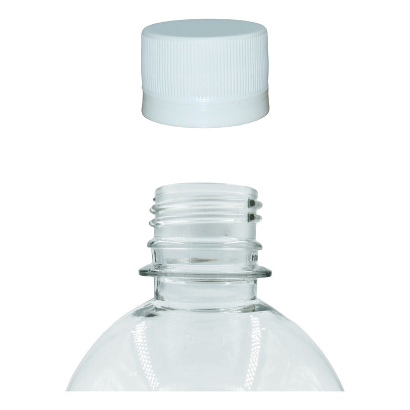 25pack Envase Vacio Botella Pet Shampoo Chaparrita 500ml