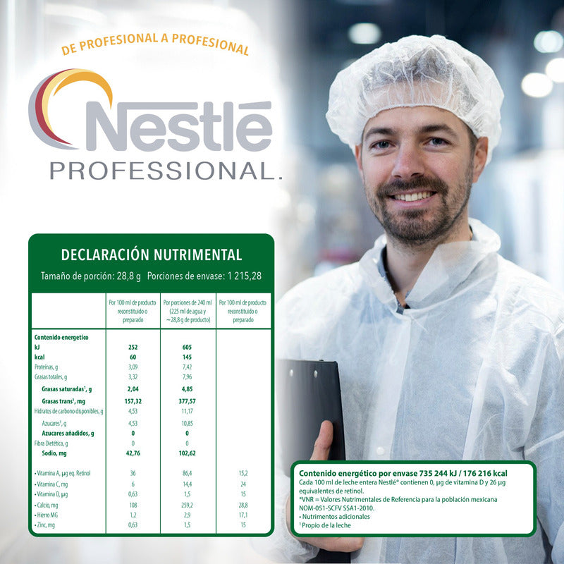 35 Kg De Leche Entera Nestle Cerevita En Polvo Nido Negocio