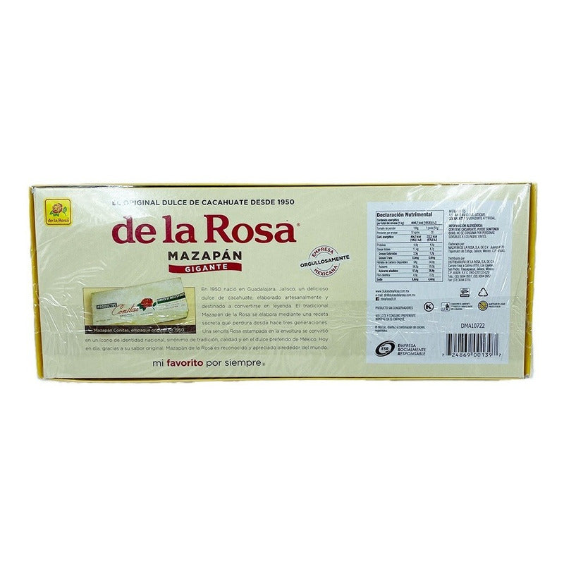 Mazapan Gigante De La Rosa Tradicional Cacahuate