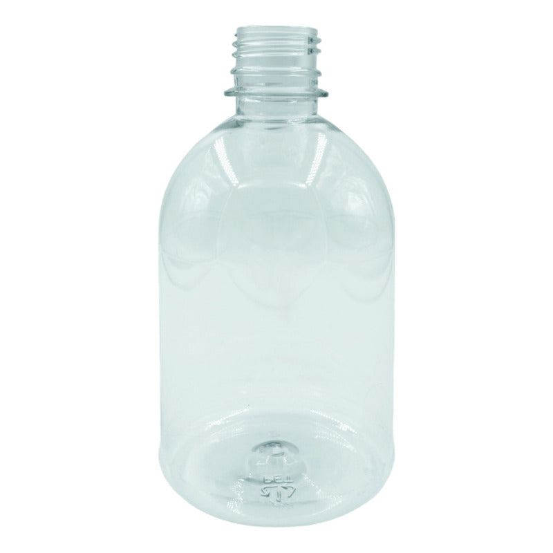 100 Pack Envase Vacio Botella Pet Shampoo Chaparrita 500ml