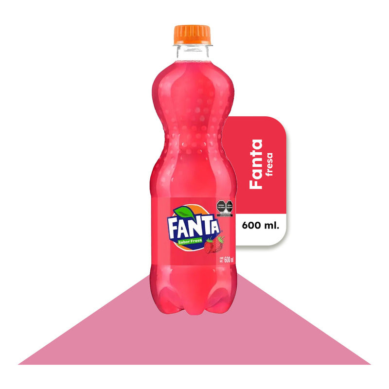 Fanta Refresco Sabor Fresa 600 Ml