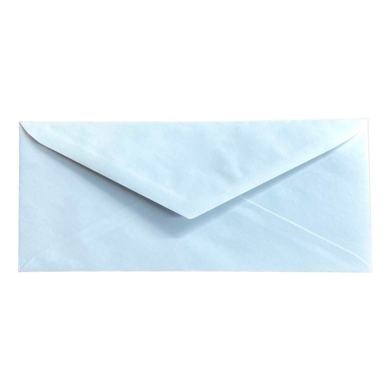 500 Pzs Sobre Para Cartas Correspondencia Blanco 24.1 X 10.5 Blanco