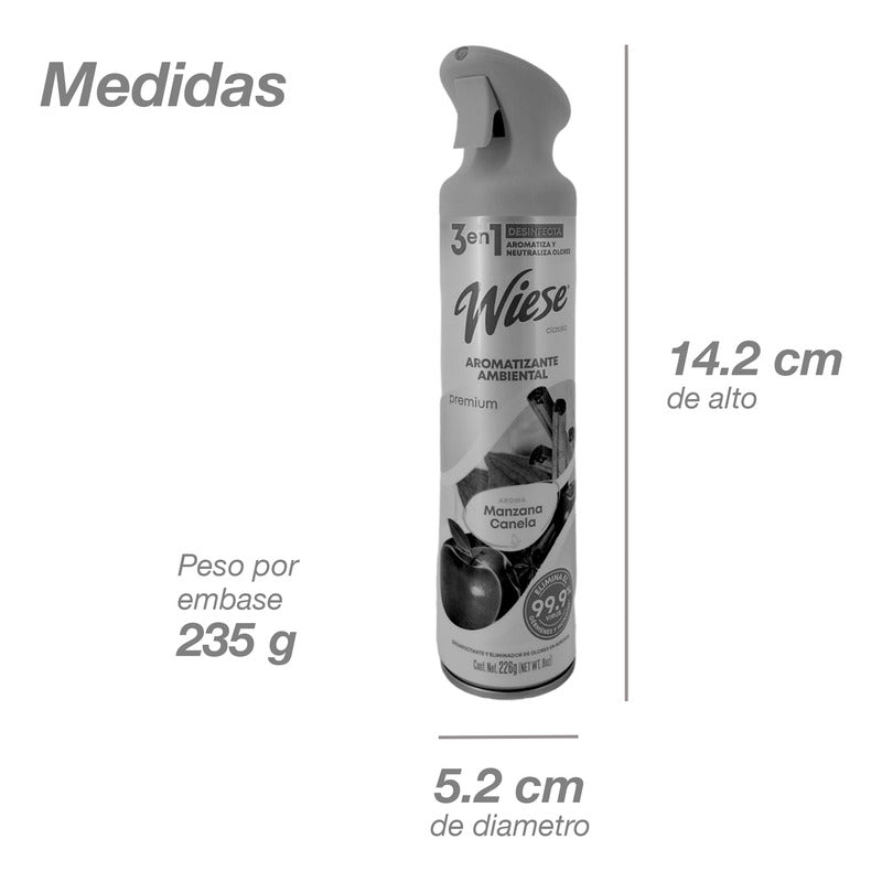 Aromatizante Wiese Manzana & Canela 226 G. 3 En 1