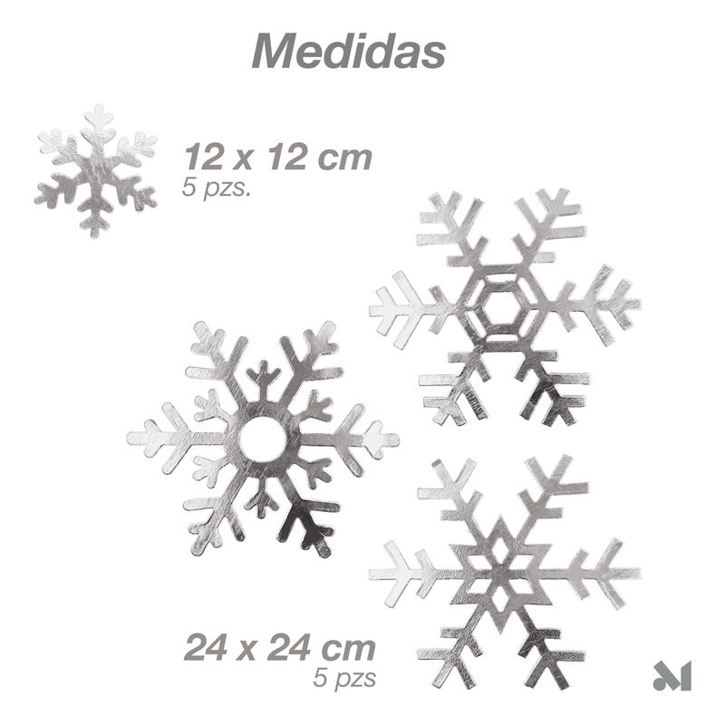 10pzas Copos De Carton Metalicos Adorno Navidad