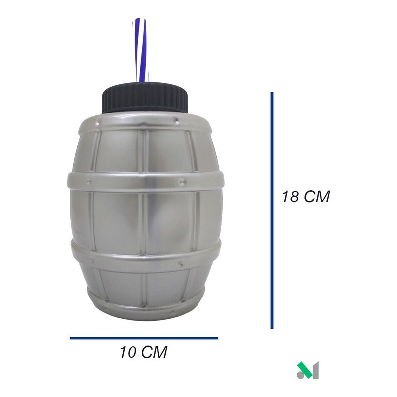 5 Vaso Barrilito 1.2l Negocio Fiesta Cerveza
