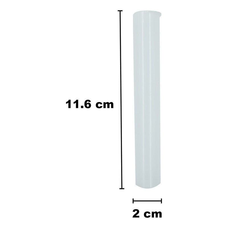500 Pack Tubo Contenedor Hermético Pop Top Squeeze 12 X1.7cm
