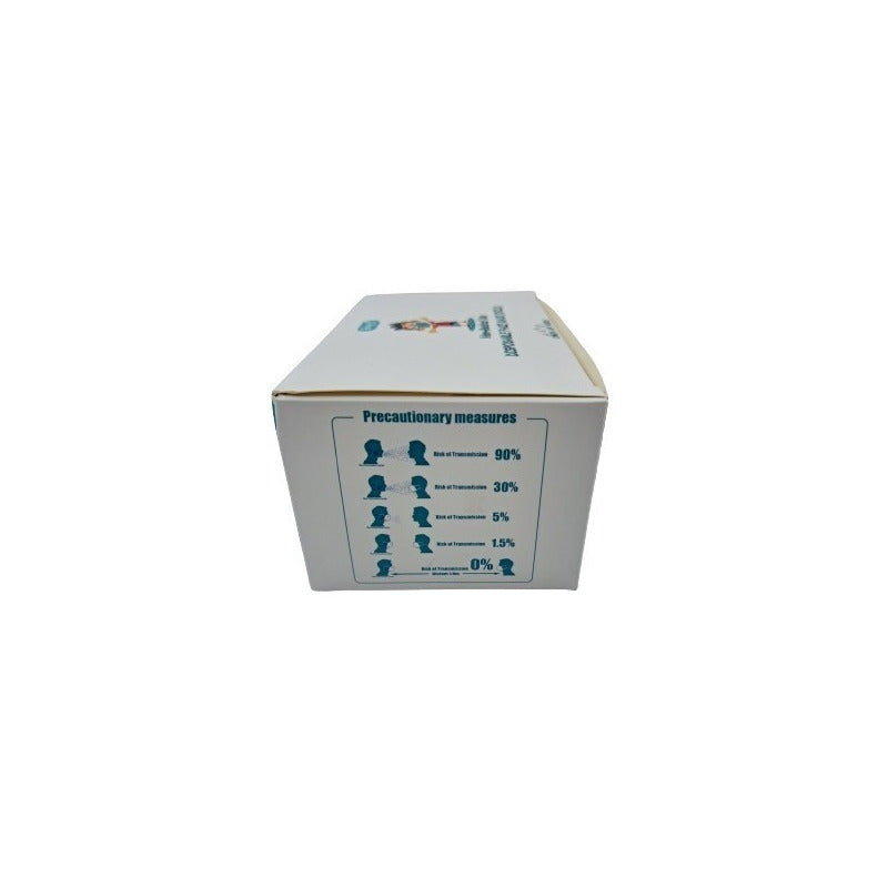 Cubreboca Tricapa Mayfield Polipropileno 50 Pz Azul