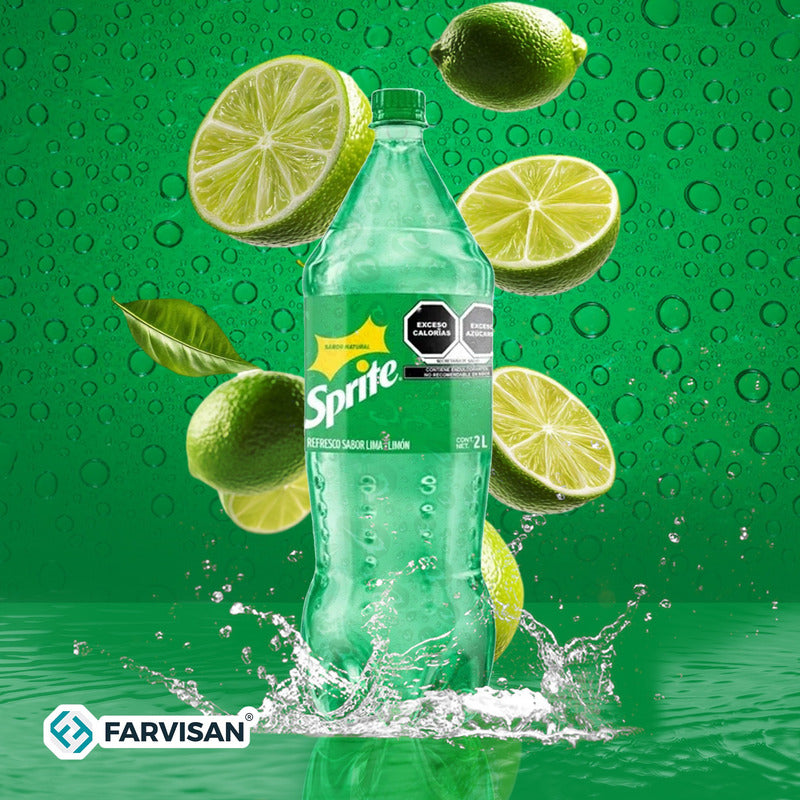 2l Sprite® Refresco Sabor Original Natural A Lima-limon Pet