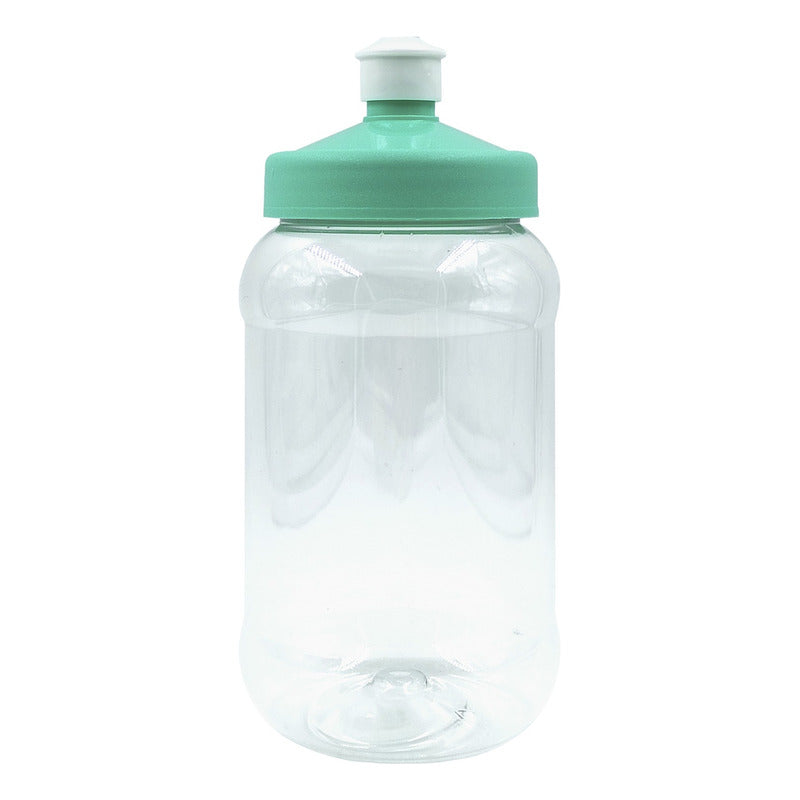 100 Pz Botella Con Tapa Rosca Chupon Baby Shower Deportiva