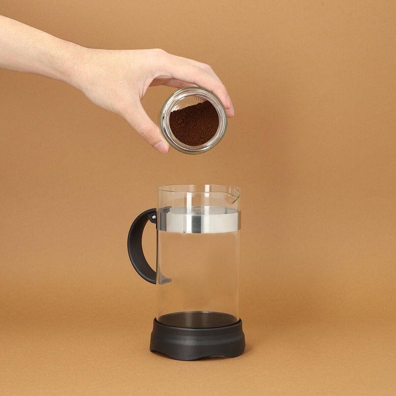 Prensa Francesa 350ml Para Café Blanco