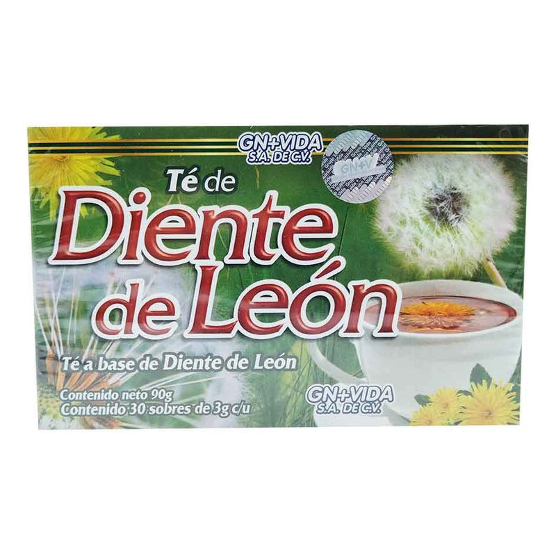 Té De Diente De León Equinacea Y Té Verde 30 Sobres Gn+vida