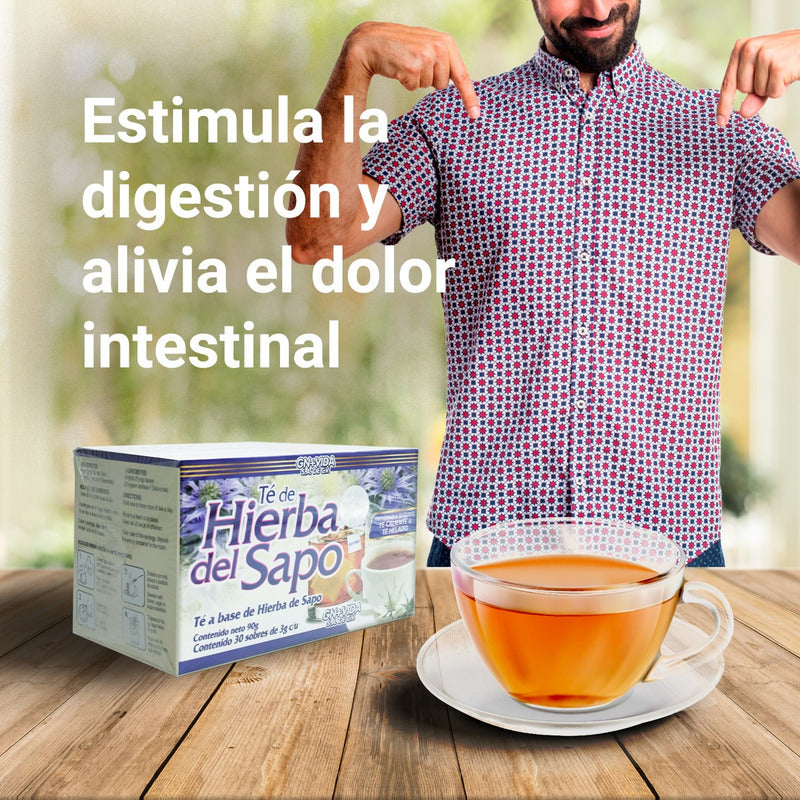 2 Pack Té Hierba De Sapo Gn+vida