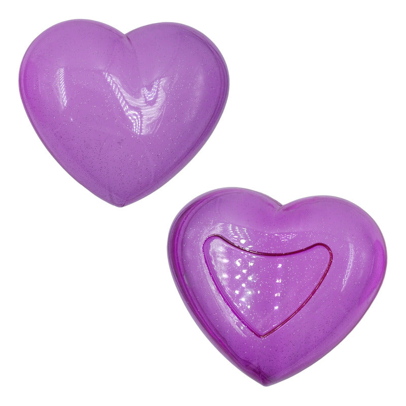 3pz Corazón Dulcero Rojo Grande San Valentín Amor 14febrero