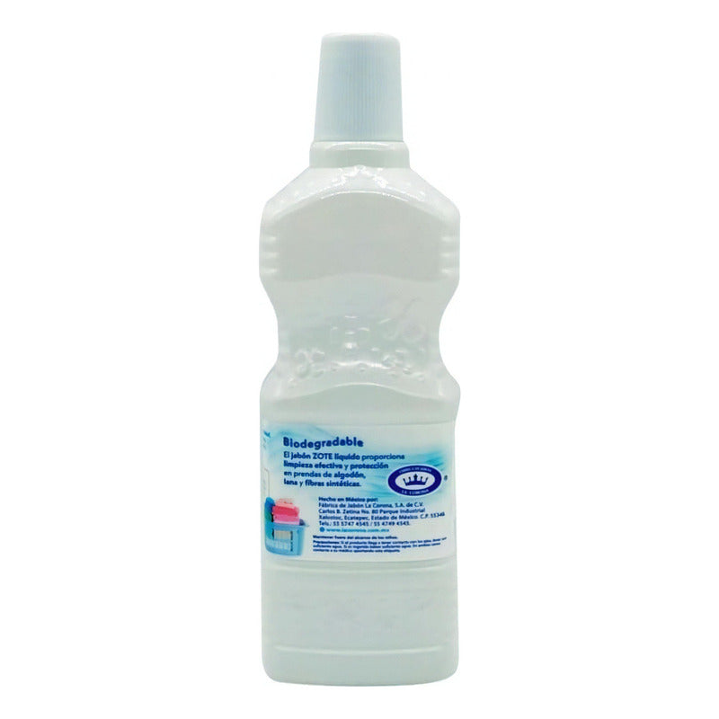 Jabón Zote Líquido Blanco 1 Lt