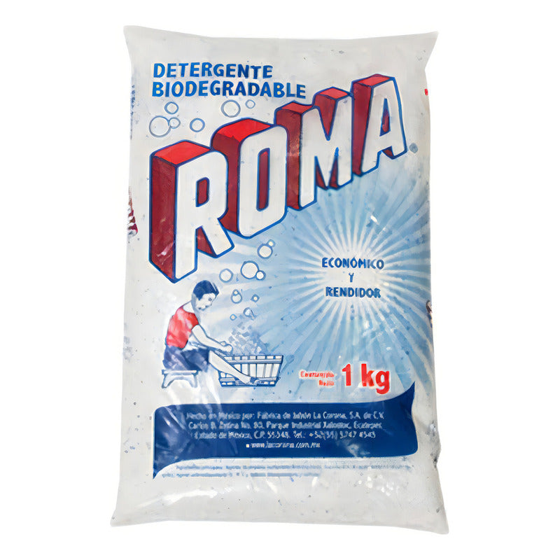 Detergente En Polvo Roma Multiusos 1 Kg