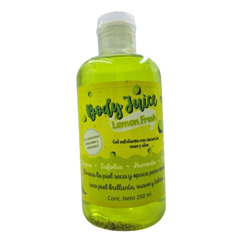 Gel Exfoliante Con Cáscara De Nuez Y Aloe 250ml