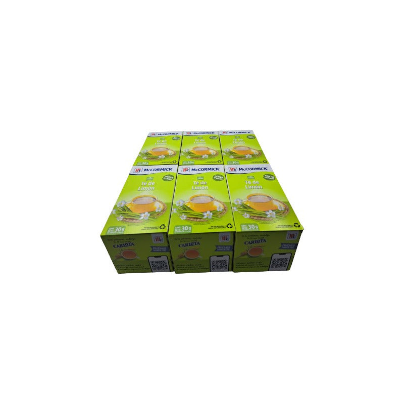 Té Mccormick Limón 6pz 25 Sobres