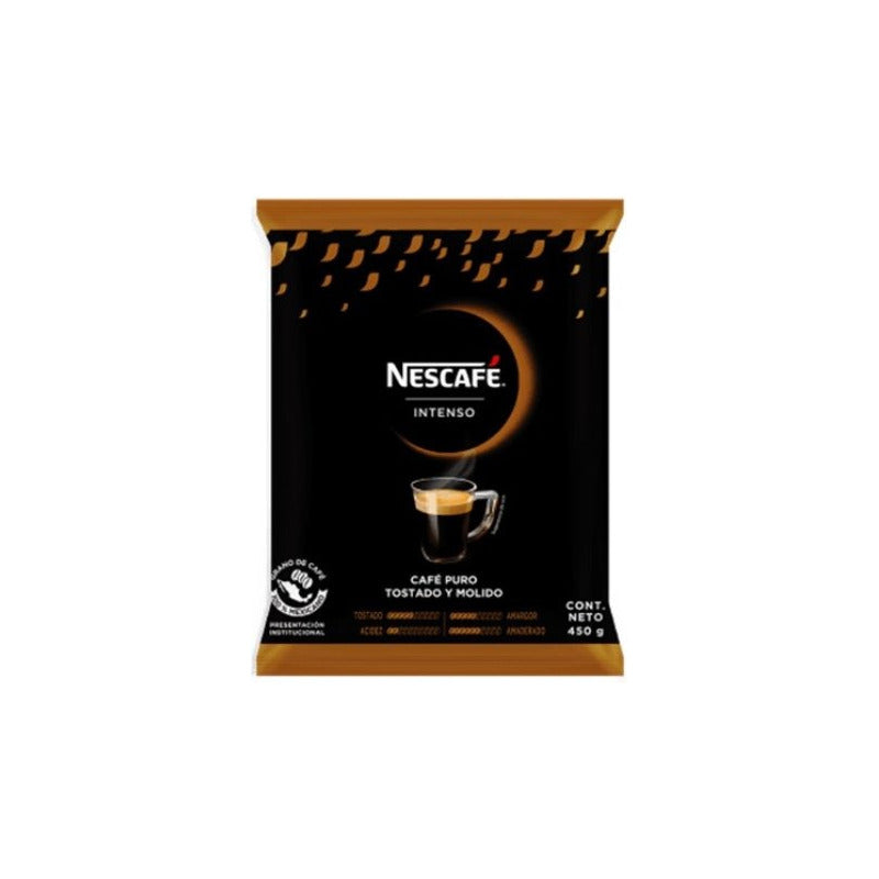 Nescafe Puro Tostado Molido P/ Cafetera Premium 450g