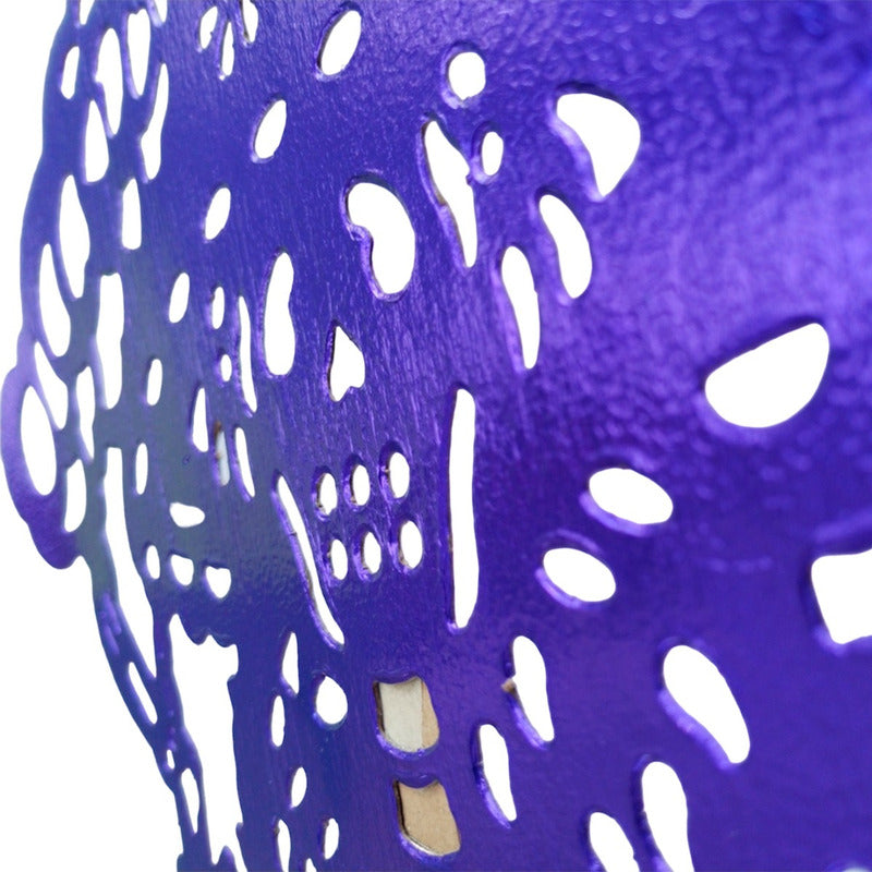 2 Pack Catrina Elegante Dia De Muertos Halloween Morado Con Negro Catrina