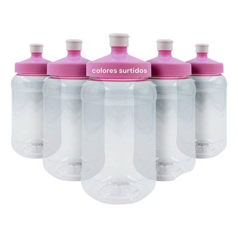 25pzs Cilindro Con Tapa Chupón 500ml Boda Fiesta  Dulcero