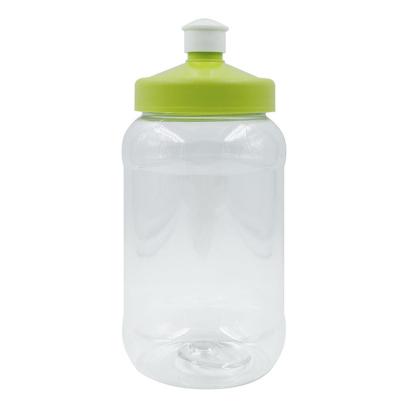 100 Pz Botella Con Tapa Rosca Chupon Baby Shower Deportiva