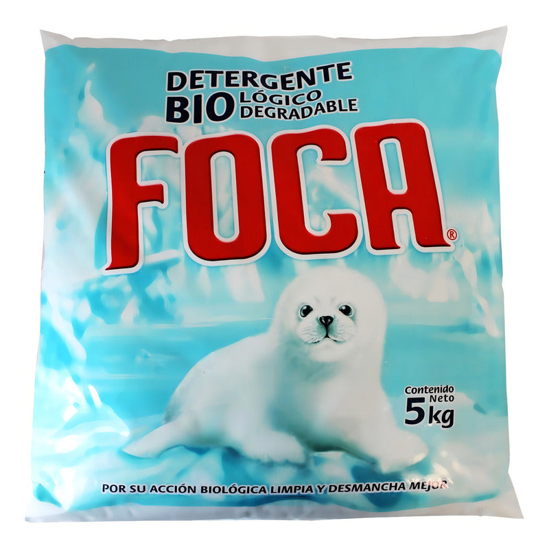 Detergente En Polvo Foca 5kg