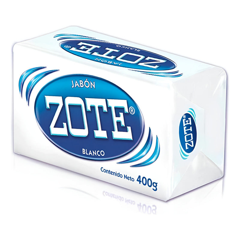 Zote Blanco Jabón De Lavandería En Barra 400 G