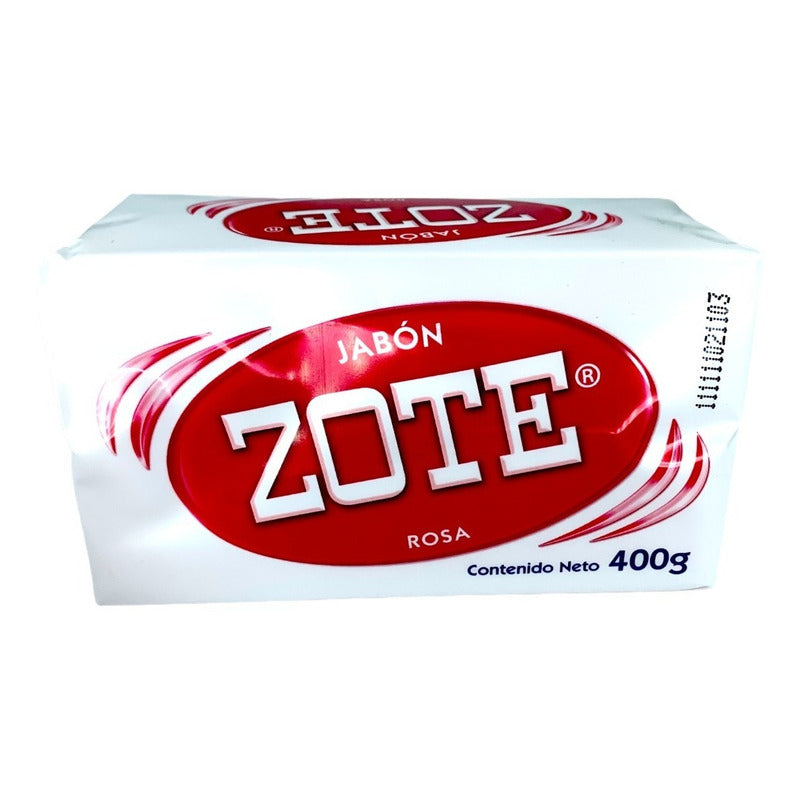 Jabón En Barra Rosa 400 Grs. Zote