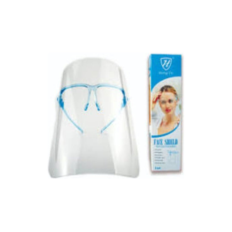 Careta Facial Face Shield Hend De Color Blanco