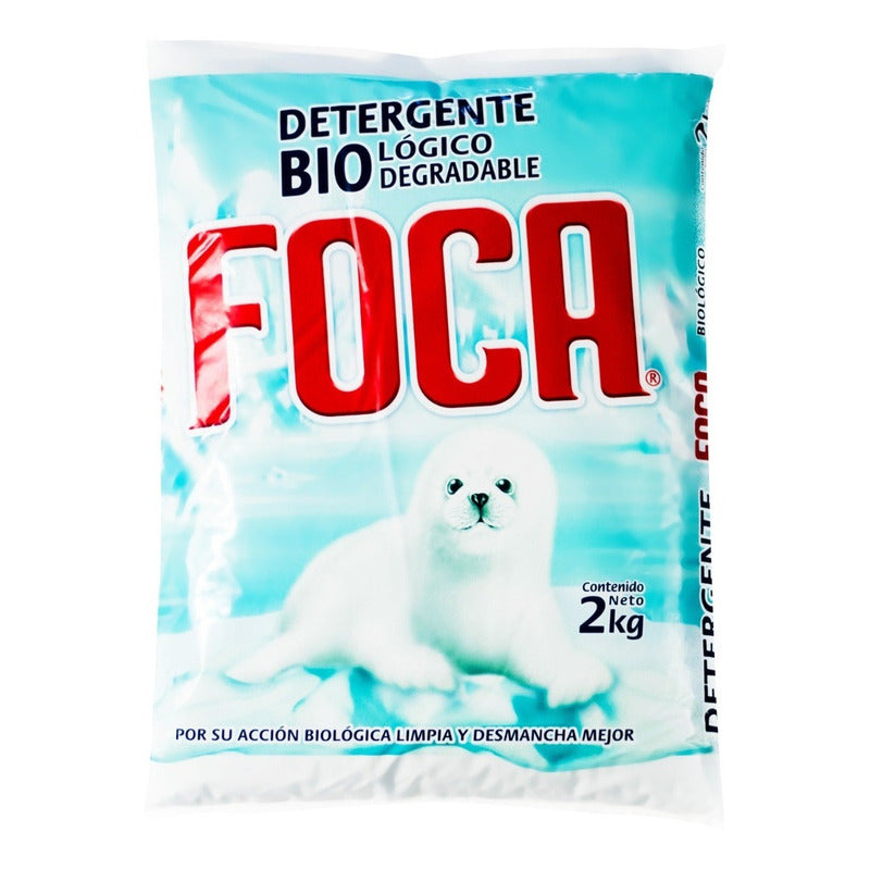Detergente En Polvo Foca 2kg