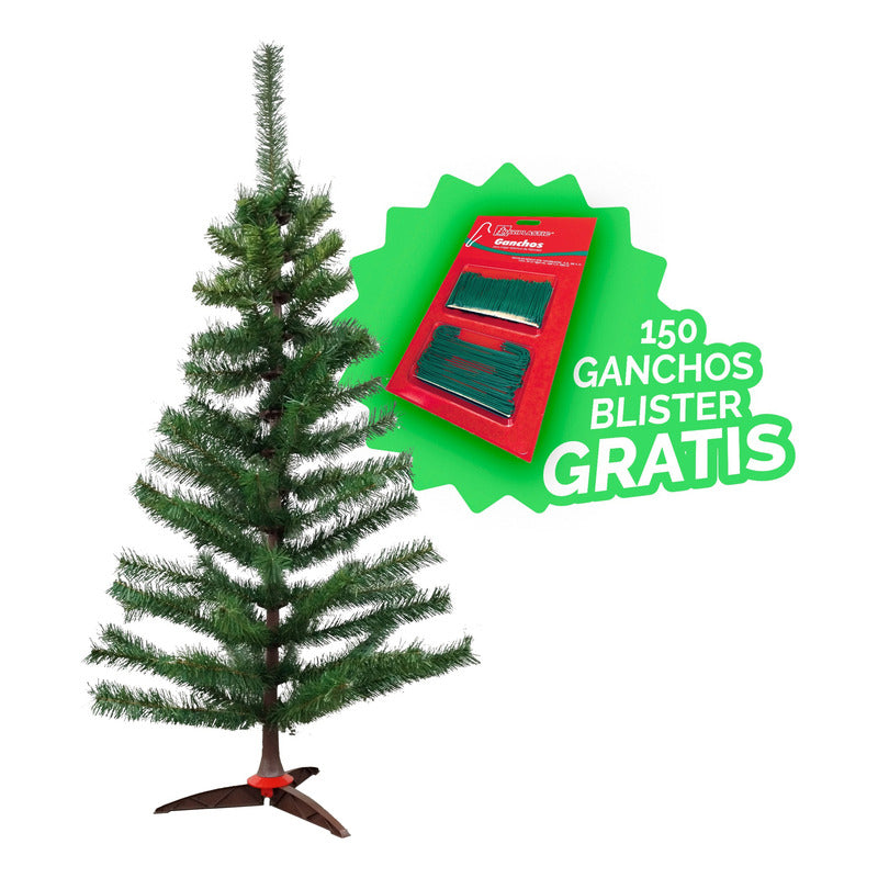 Arbol Navidad Artificial 1.60m Color Verde Verde