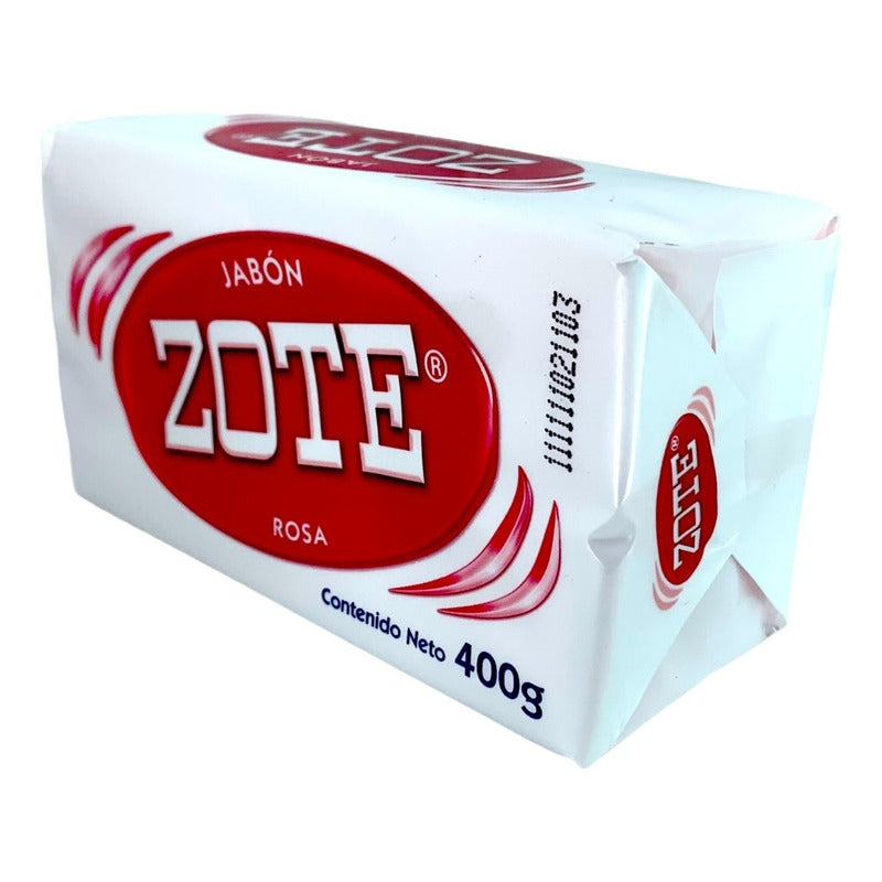 Zote Rosa Jabón De Lavandería En Barra 400 G