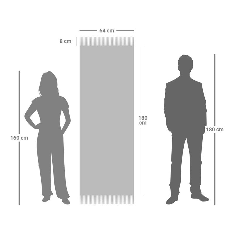 Pashmina Mujer Elegante India 2 Vistas Exsuave 1.8m Verdes Verde Liso