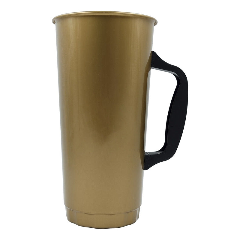3 Vaso Botanero Plástico 1lt Popote Colores 30cm Michelada