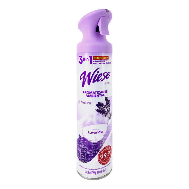 Aromatizante Wiese Lavanda 226 G. 3 En 1