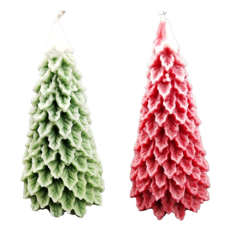 Vela Aromática Arbol Navidad Verde 15cm