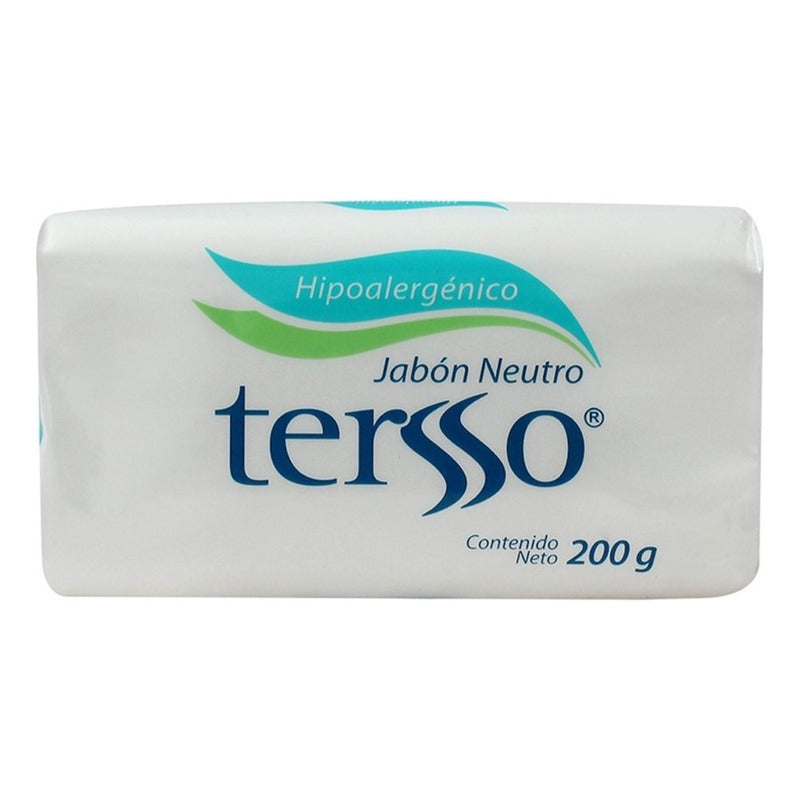 Jabón En Barra Tersso Neutro Hipoalergénico 200g