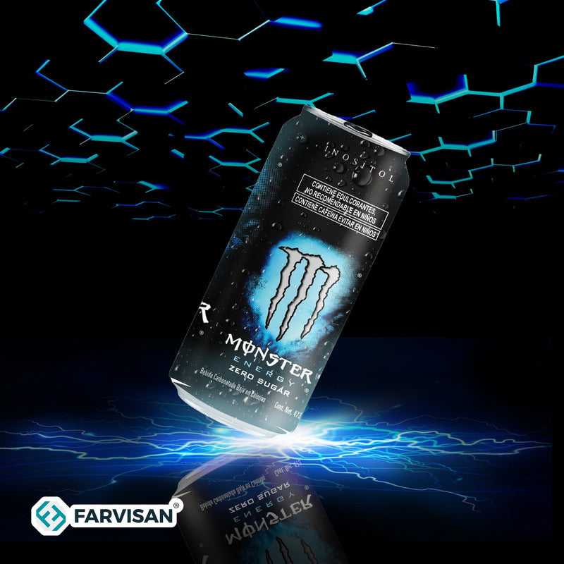 Monster Bebida Energizante Zero Azúcar 473 Ml