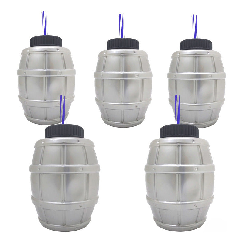 5 Vaso Barrilito 1.2l Negocio Fiesta Cerveza