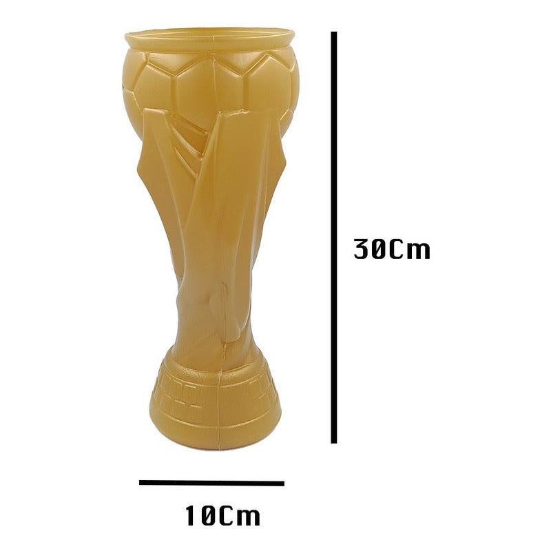 Vaso Michelero P/ Cerveza Copa Mundial Futbol Cabe Caguamon Dorado