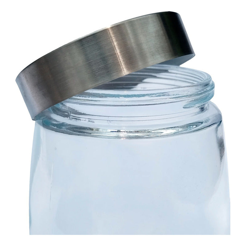 Frasco De Vidrio Tarro Con Rosca 946ml P/ Dulcero Cocina