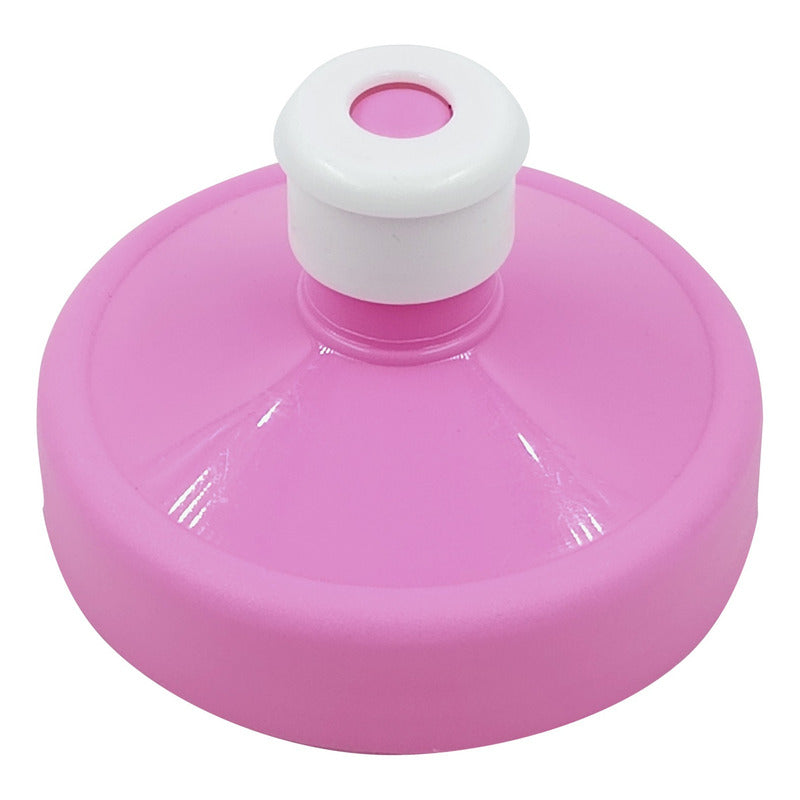 100 Pz Botella Con Tapa Rosca Chupon Baby Shower Deportiva