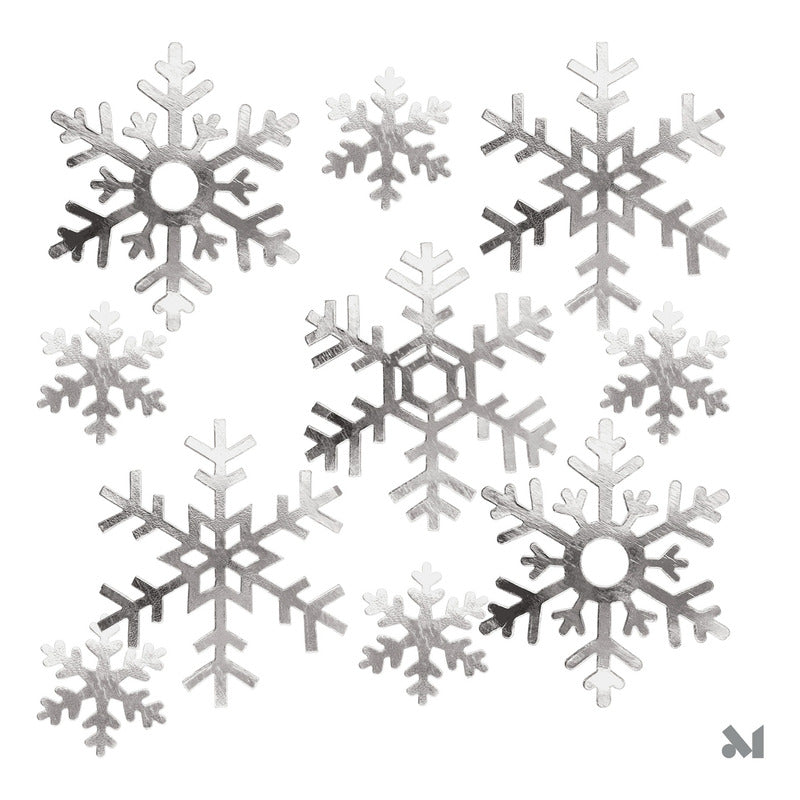 10pzas Copos De Carton Metalicos Adorno Navidad