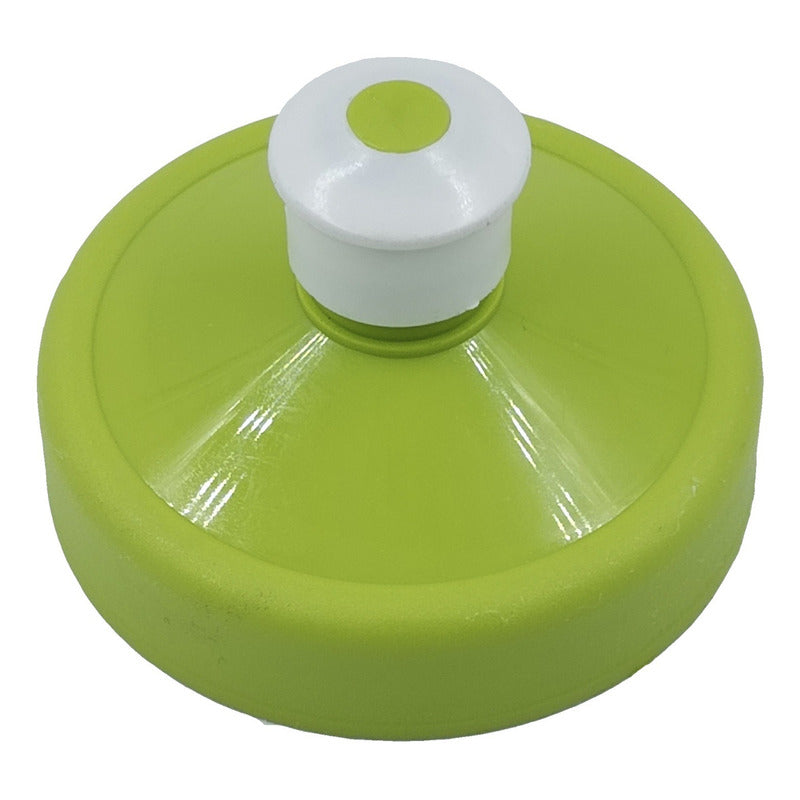 100 Pz Botella Con Tapa Rosca Chupon Baby Shower Deportiva Color Verde