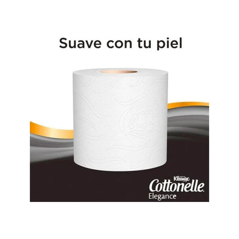 40pz Papel Higiénico Elegance Kleenex Cottonelle 360 Hojas