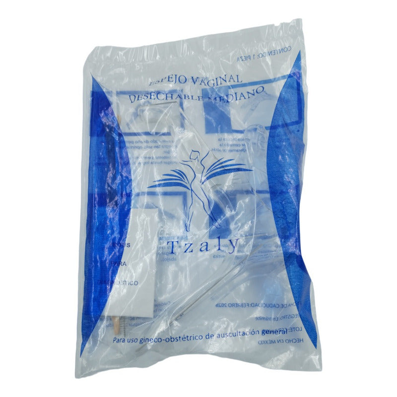 25 Pack Kit Espejo Vaginal Mediano Con Kit Papanicolau