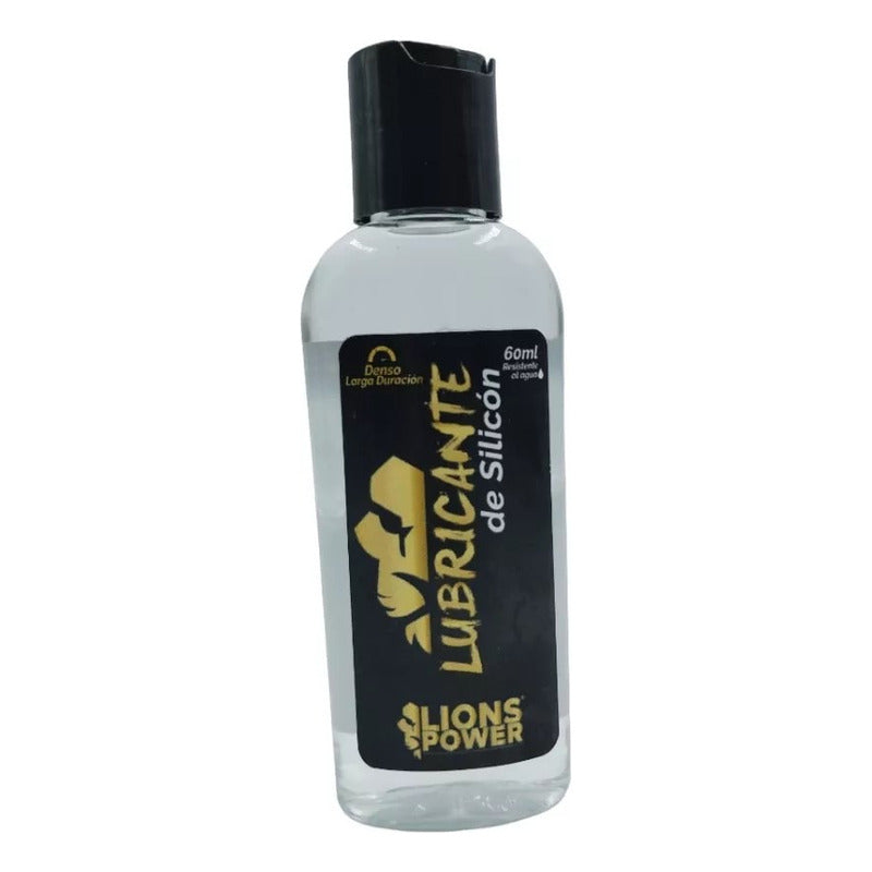 Lubricante De Silicón Denso Larga Duración 60 Ml Sabor Neutro