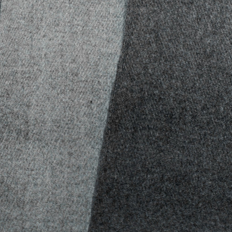 Bufanda Pashmina India Doble Vista Extra Suave 1.8m Ne-gris Gris Liso Unitalla